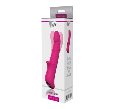 Wibrator-DREAM TOYS HONEY BEAR MAGENTA